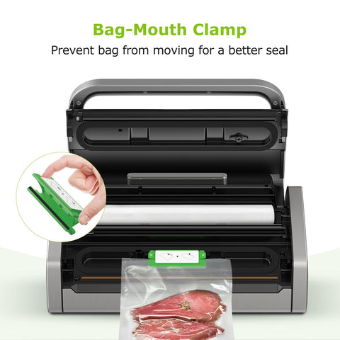 Low-noise Bonsenkitchen sealer operates quietly at 65dB in a kitchen setting