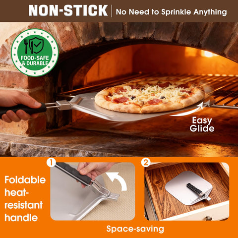 Bonteck even-heat pizza pan for uniform baking results.