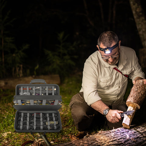 Ideal gift for knife collectors and outdoor enthusiasts using Boobowl case.