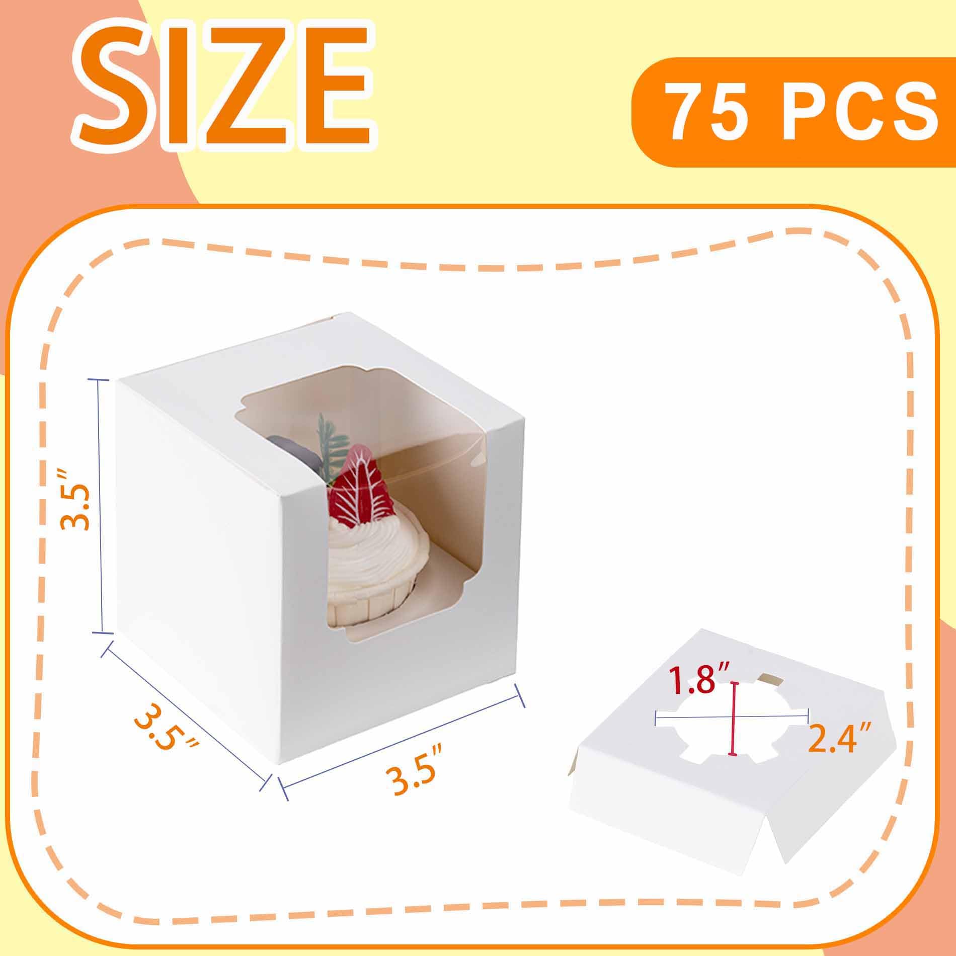 BOOMIBOO cupcake box with lid enables quick packing and secure transport.