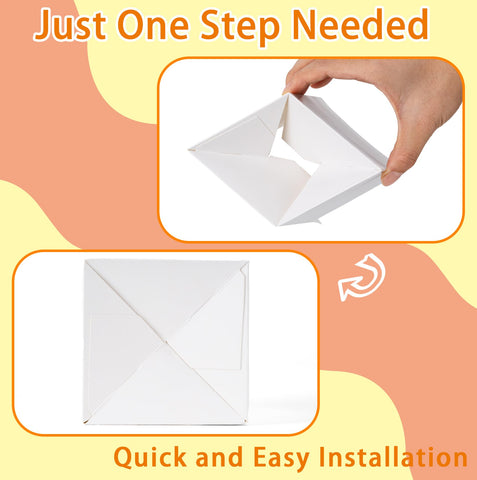 BOOMIBOO food-safe paper cake box keeps treats fresh during handling.