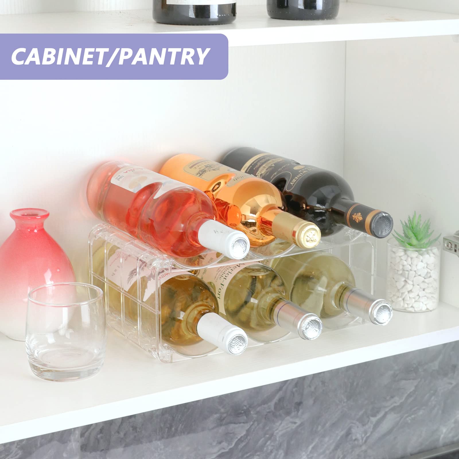 BOPai crystal-clear acrylic rack blends strength with clear visibility