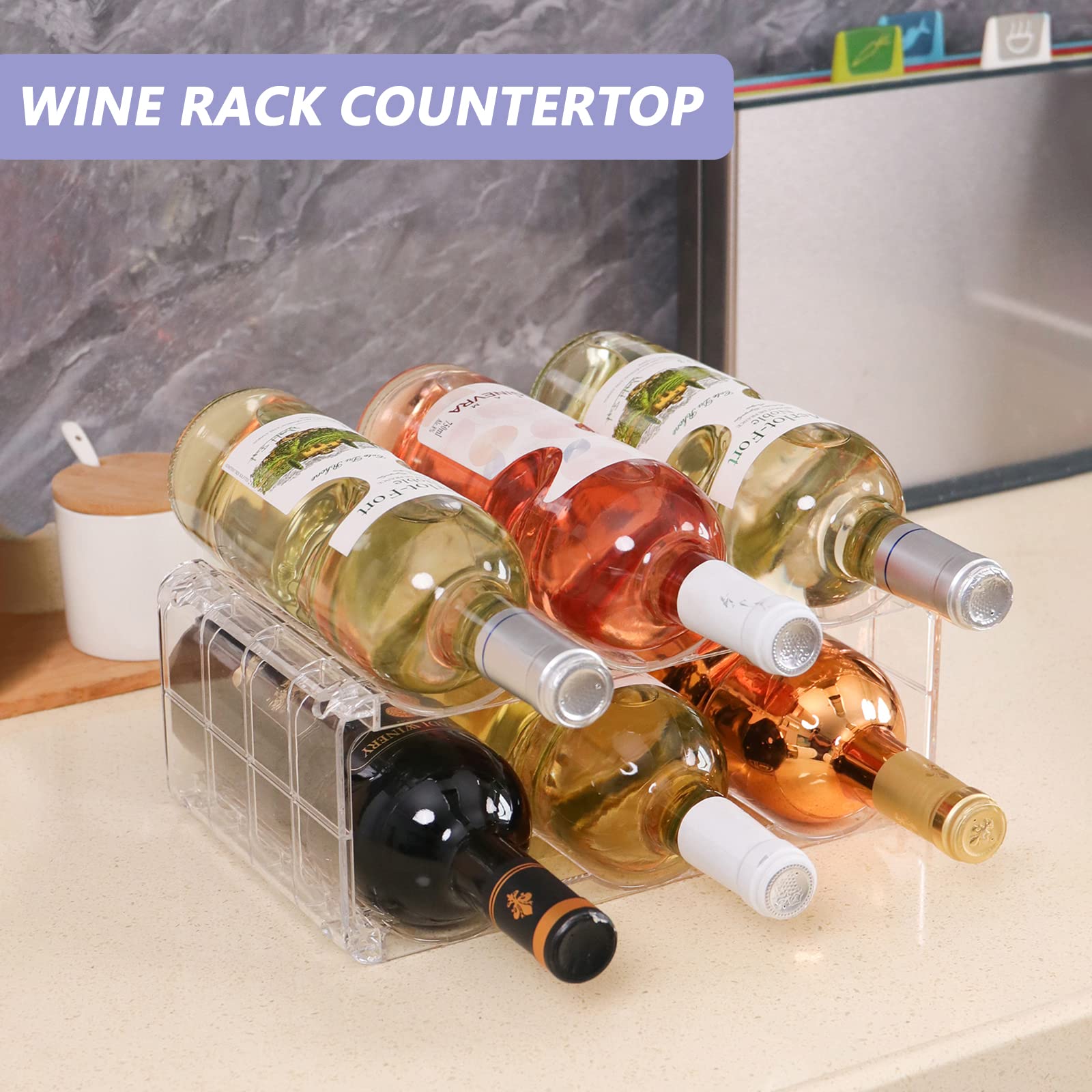 BOPai space-saving kitchen rack enhances counter and cabinet storage