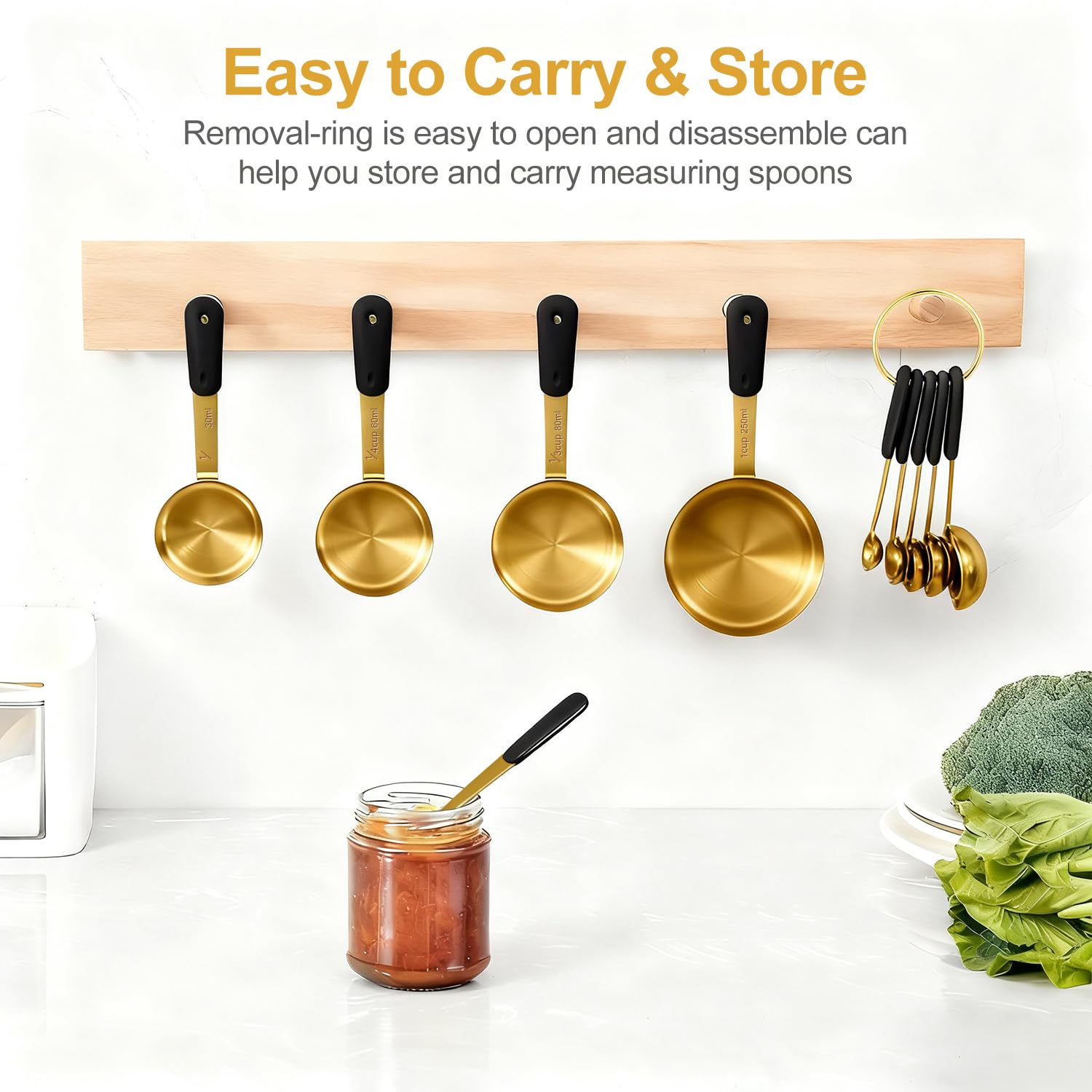 Bopei set features color-coded handles for easy identification.
