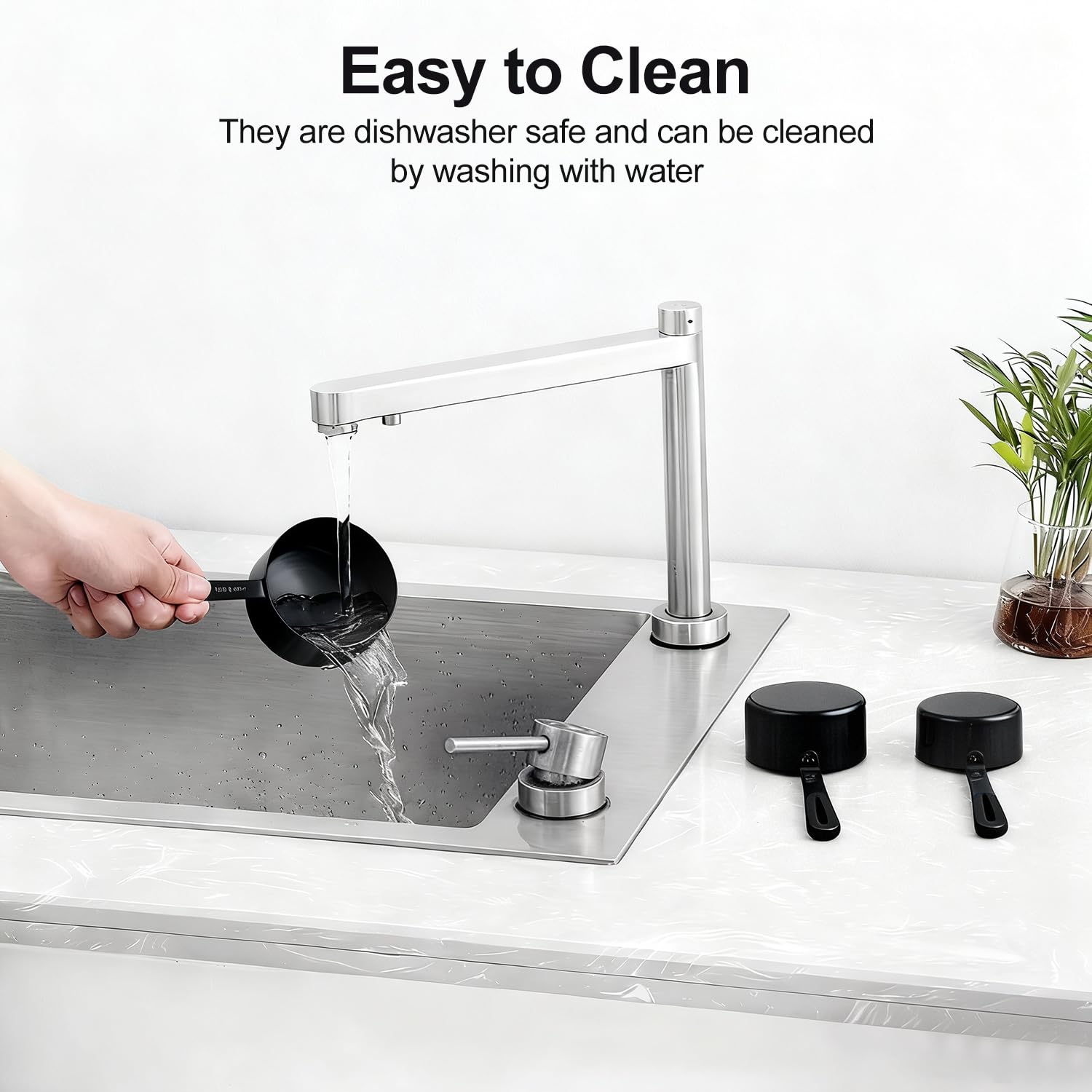Bopei durable stainless steel set for everyday cooking and baking