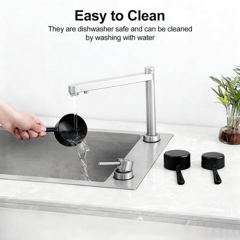 Bopei durable stainless steel set for everyday cooking and baking