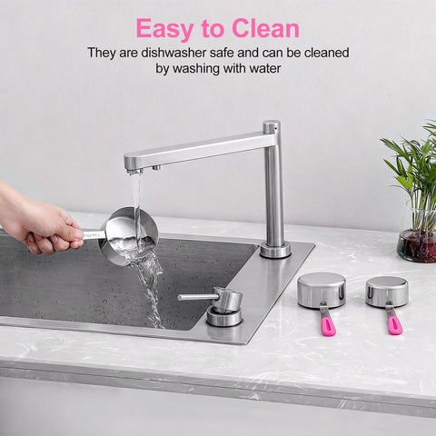 Bopei compact design fits drawers or hooks in small kitchens