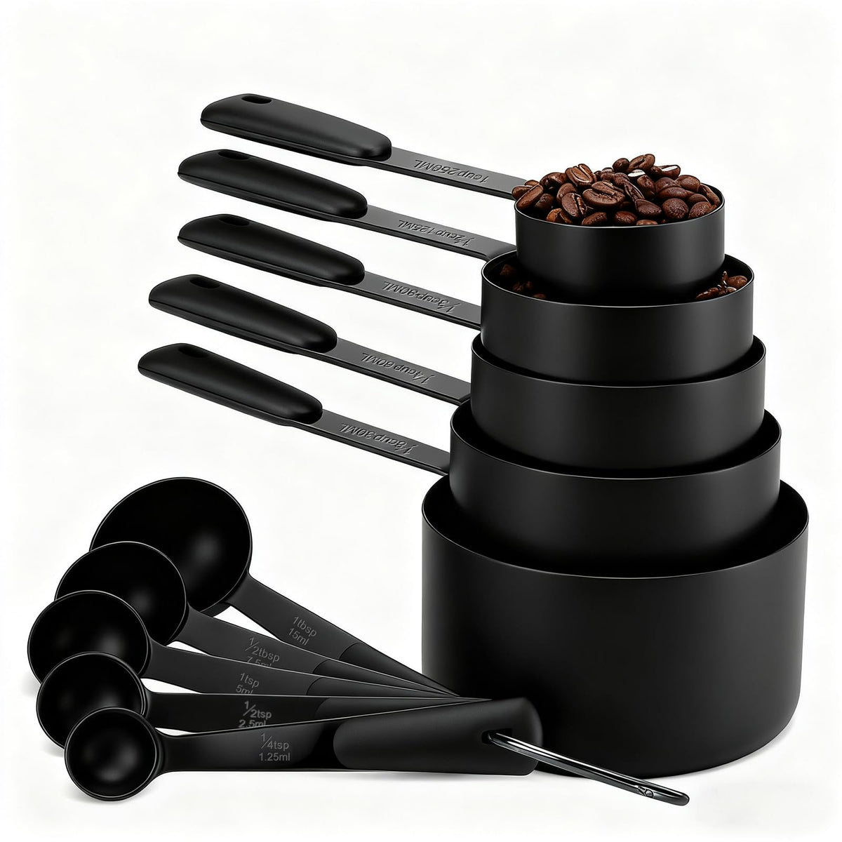Bopei titanium-plated complete measuring set for precise cooking