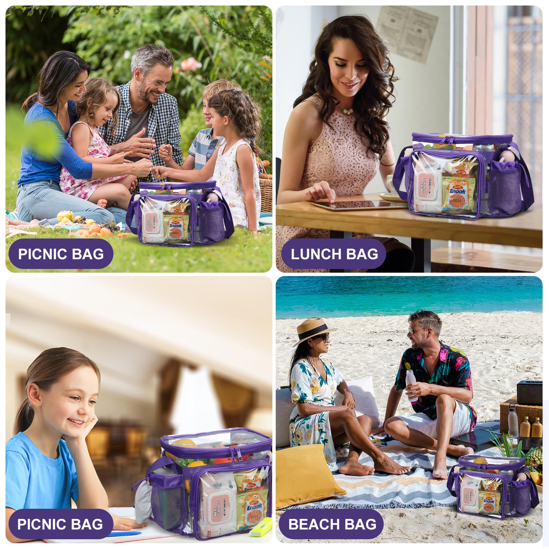 BORMELUN bold dark purple option helps you stand out.