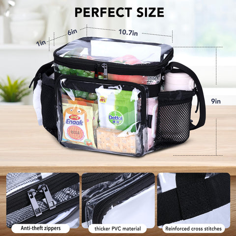 BORMELUN heavy-duty lunch box close-up shows durable plastic construction.