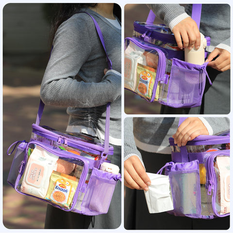 BORMELUN organized essentials with multiple pockets for easy access.