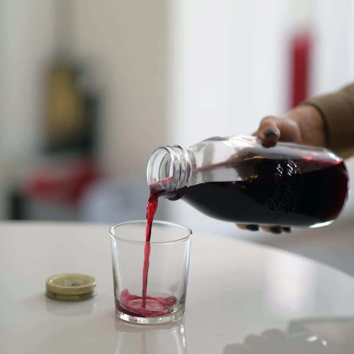 Bormioli Rocco Bodega 12oz tumbler base detail emphasizes stability during daily use.