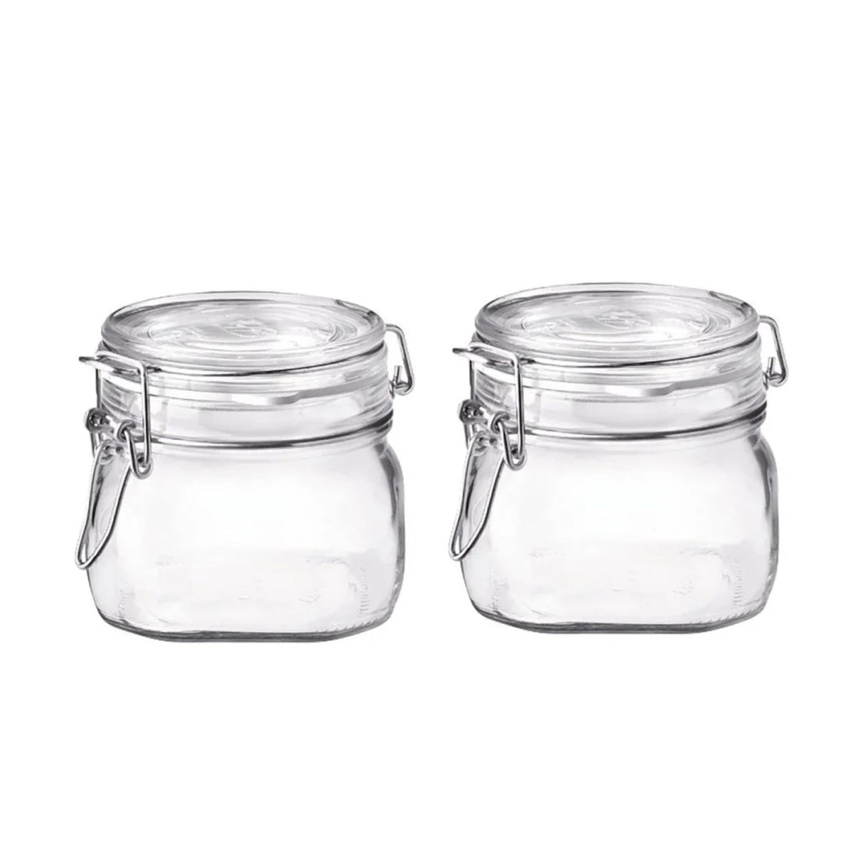 Bormioli Rocco Fido clear jar with gasket for versatile pantry storage