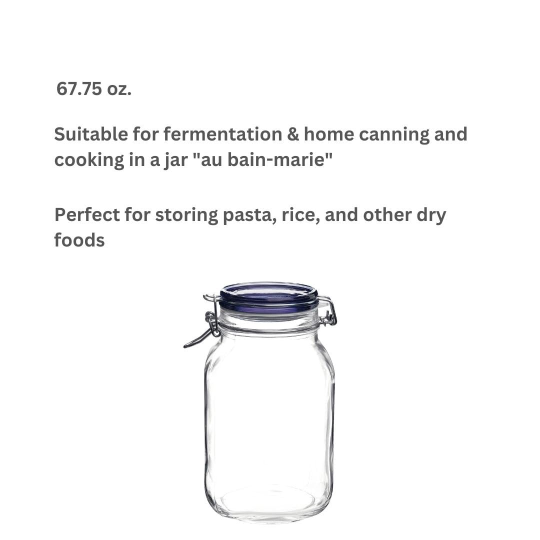Close-up of embossed Italian decor on the Fido jar for elegant display.