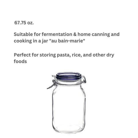 Close-up of embossed Italian decor on the Fido jar for elegant display.