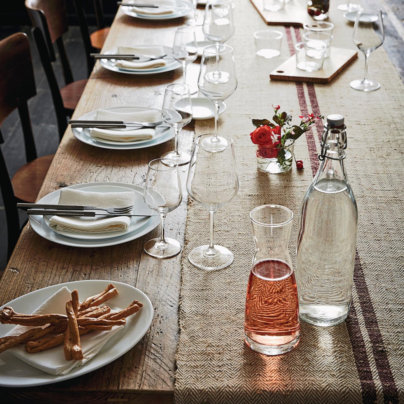 Versatile Giara bottle for juices, dressings, or water with Italian craftsmanship.