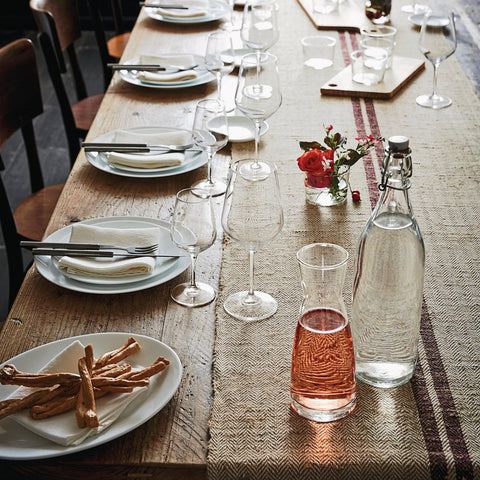 Versatile Giara bottle for juices, dressings, or water with Italian craftsmanship.