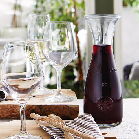 Dishwasher-safe Misura carafe for easy cleanup