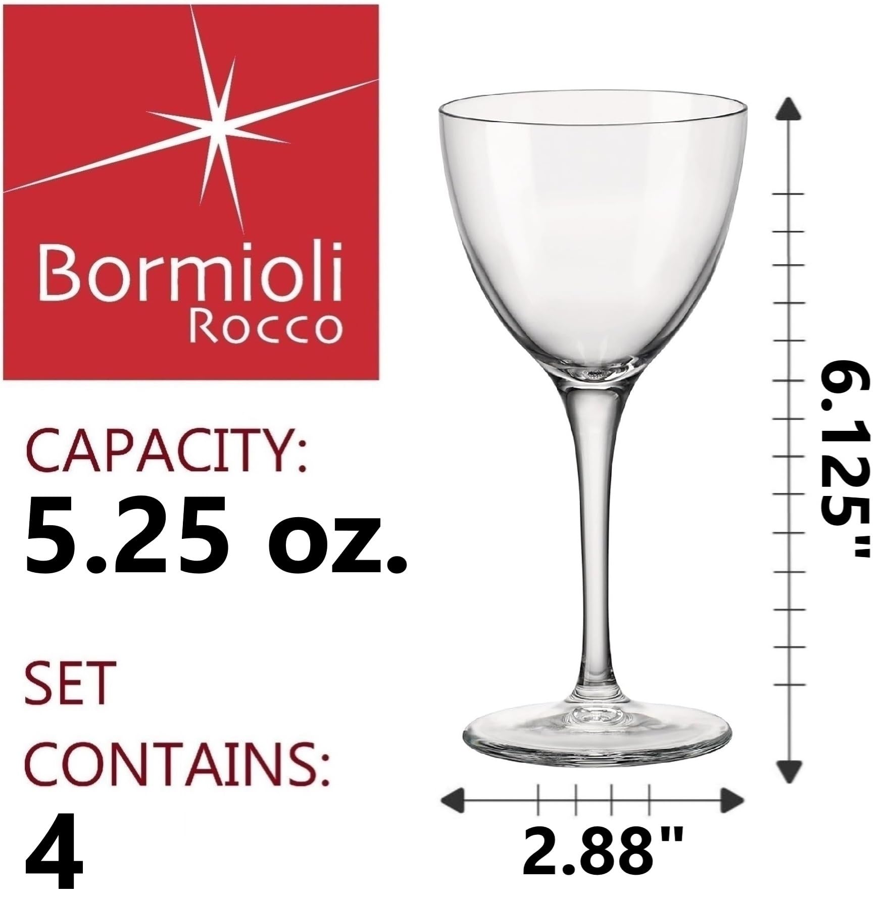 Nick and Nora glass featuring laser-cut rim for precise sipping and aesthetics.