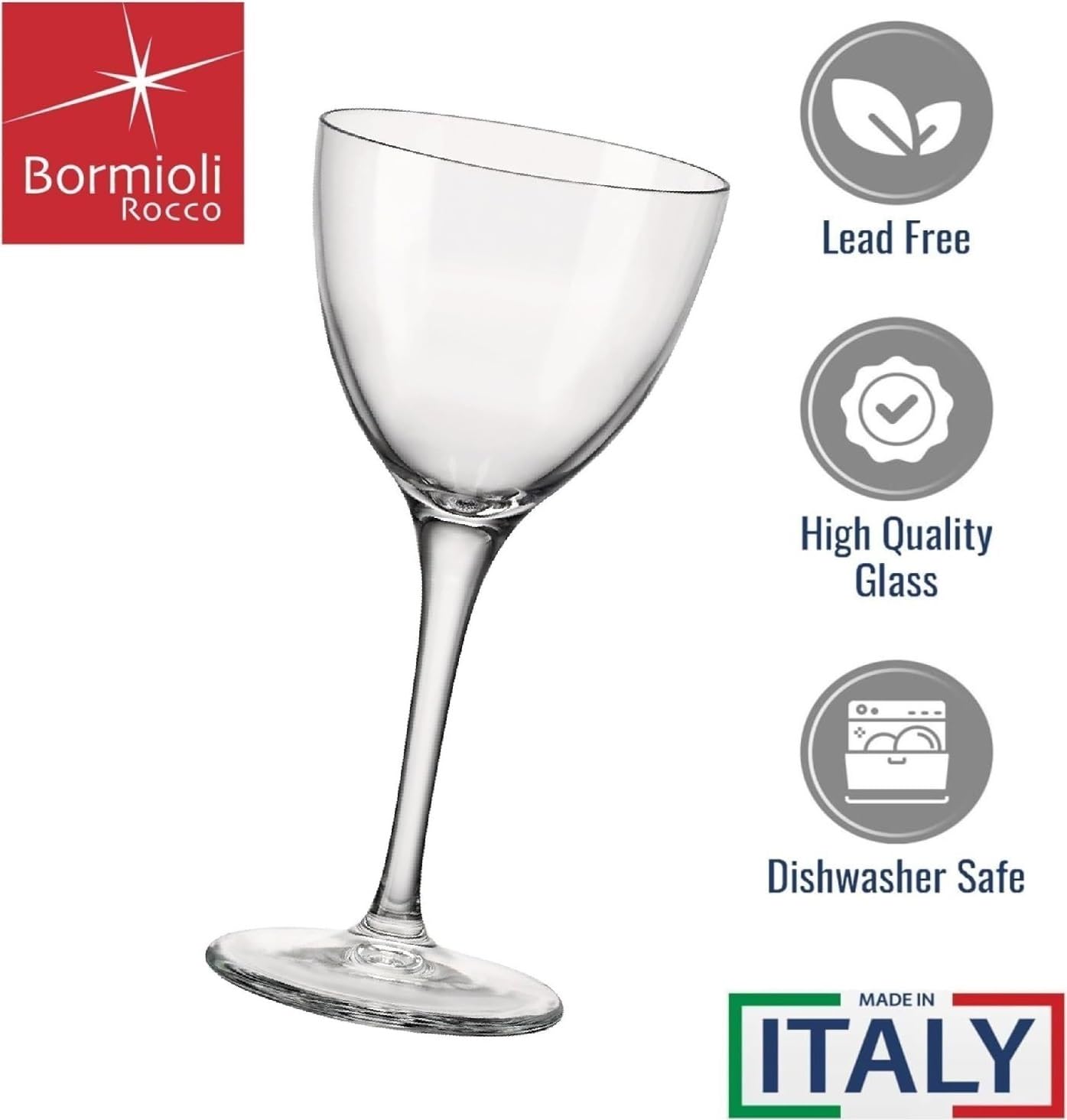 One-piece bowl and stem enhances durability while preserving seamless, elegant lines.