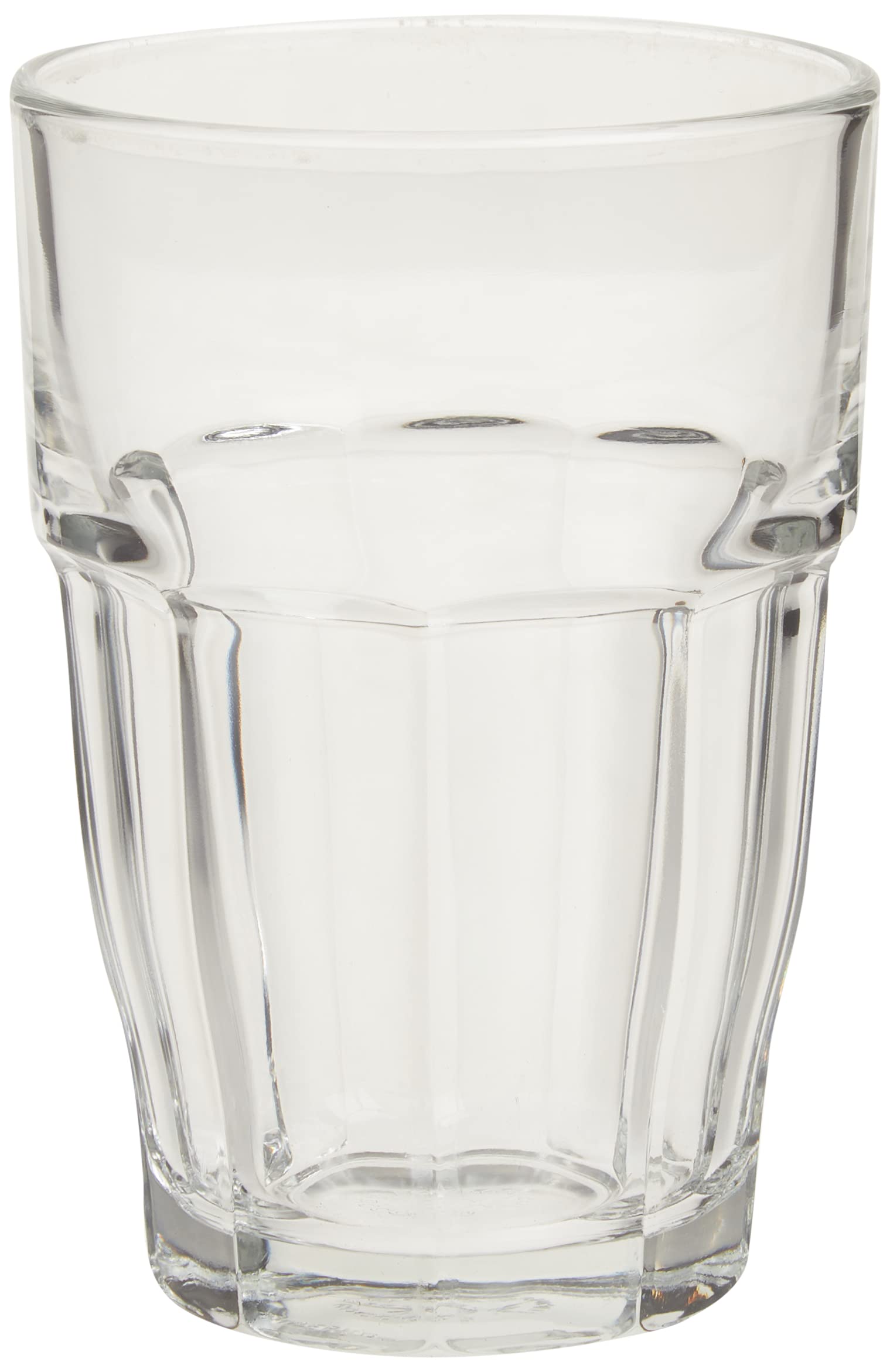 Bormioli Rocco Rock Bar 21.75 oz glass stackable design close-up
