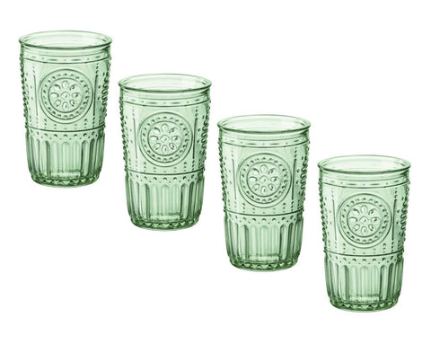Bormioli Rocco Romantic Victorian-inspired design brings vintage elegance to table settings.