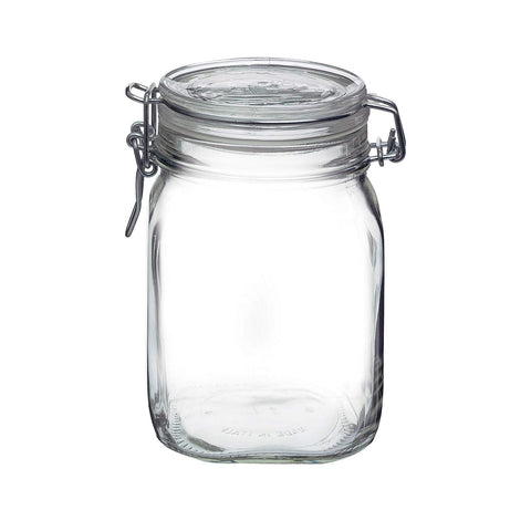 Bormioli Rocco spice storage jar ready for pantry organization