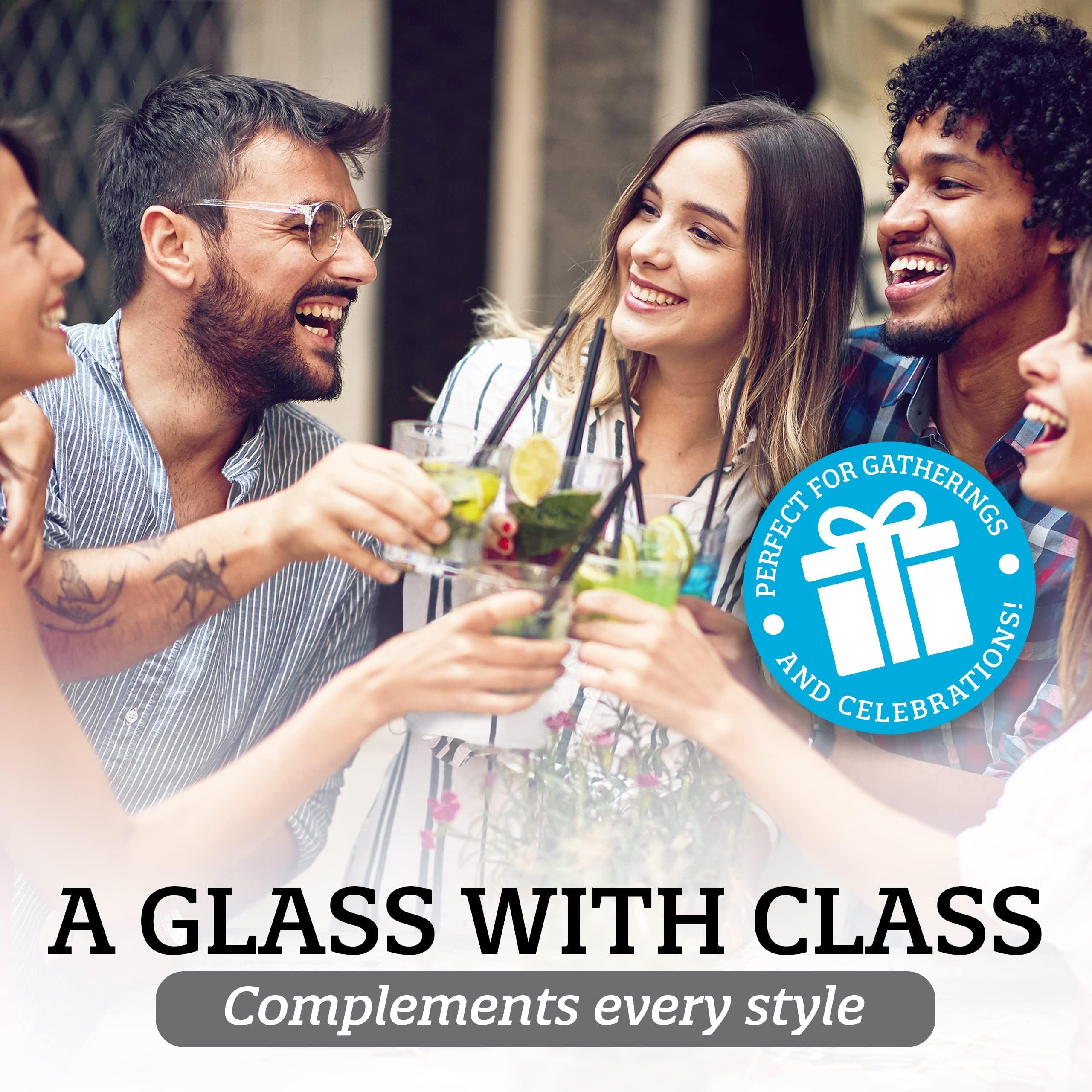 Bormioli Rocco Ypsilon dishwasher-safe glassware for easy care and daily use.