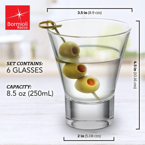 Bormioli Rocco Ypsilon tempered soda-lime glass, clear clarity for everyday sipping.
