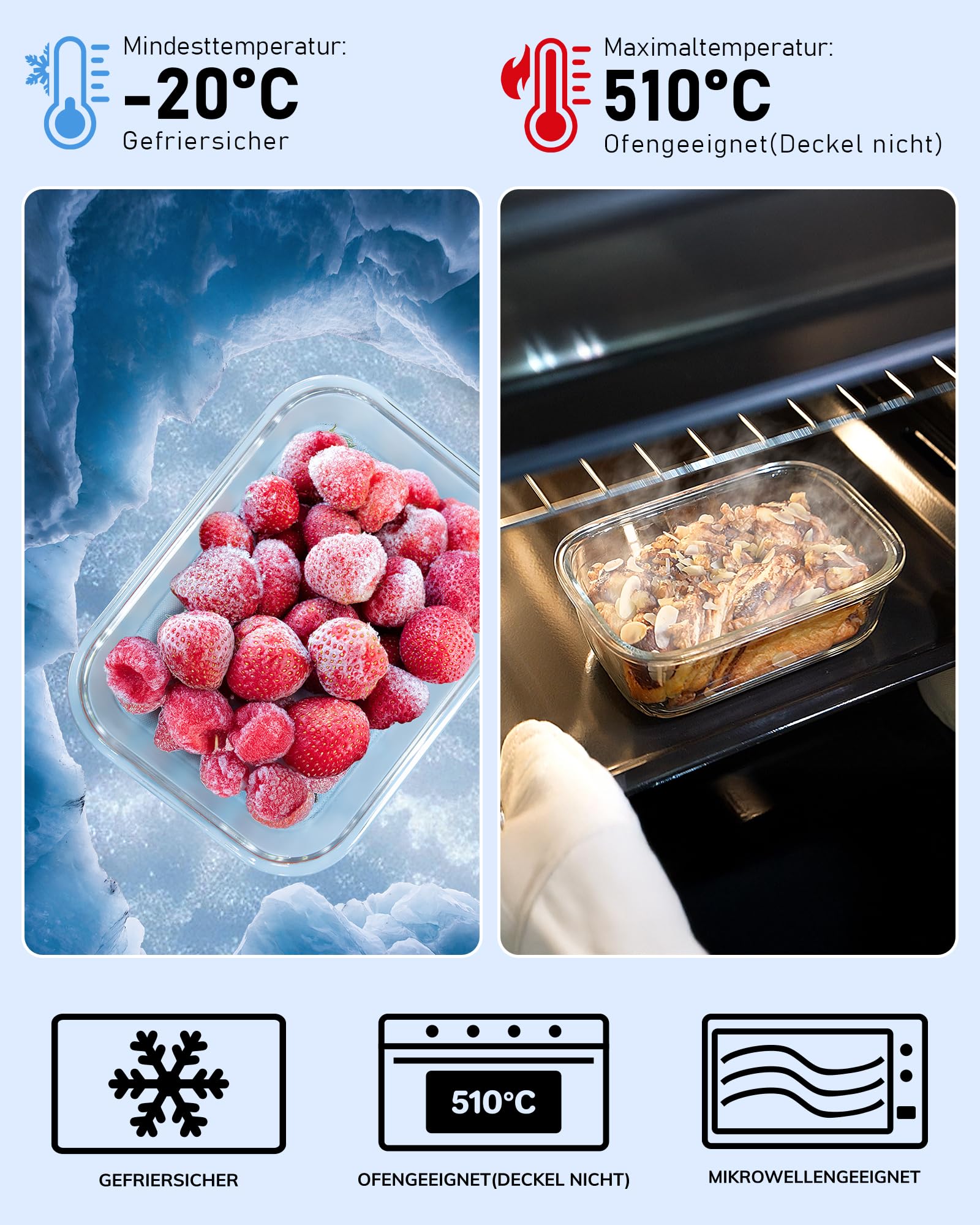 BOROHOUSE air vent design eases lid opening and freshness