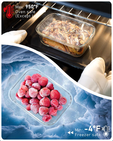 BOROHOUSE microwave safe lids enable even heating without odors.