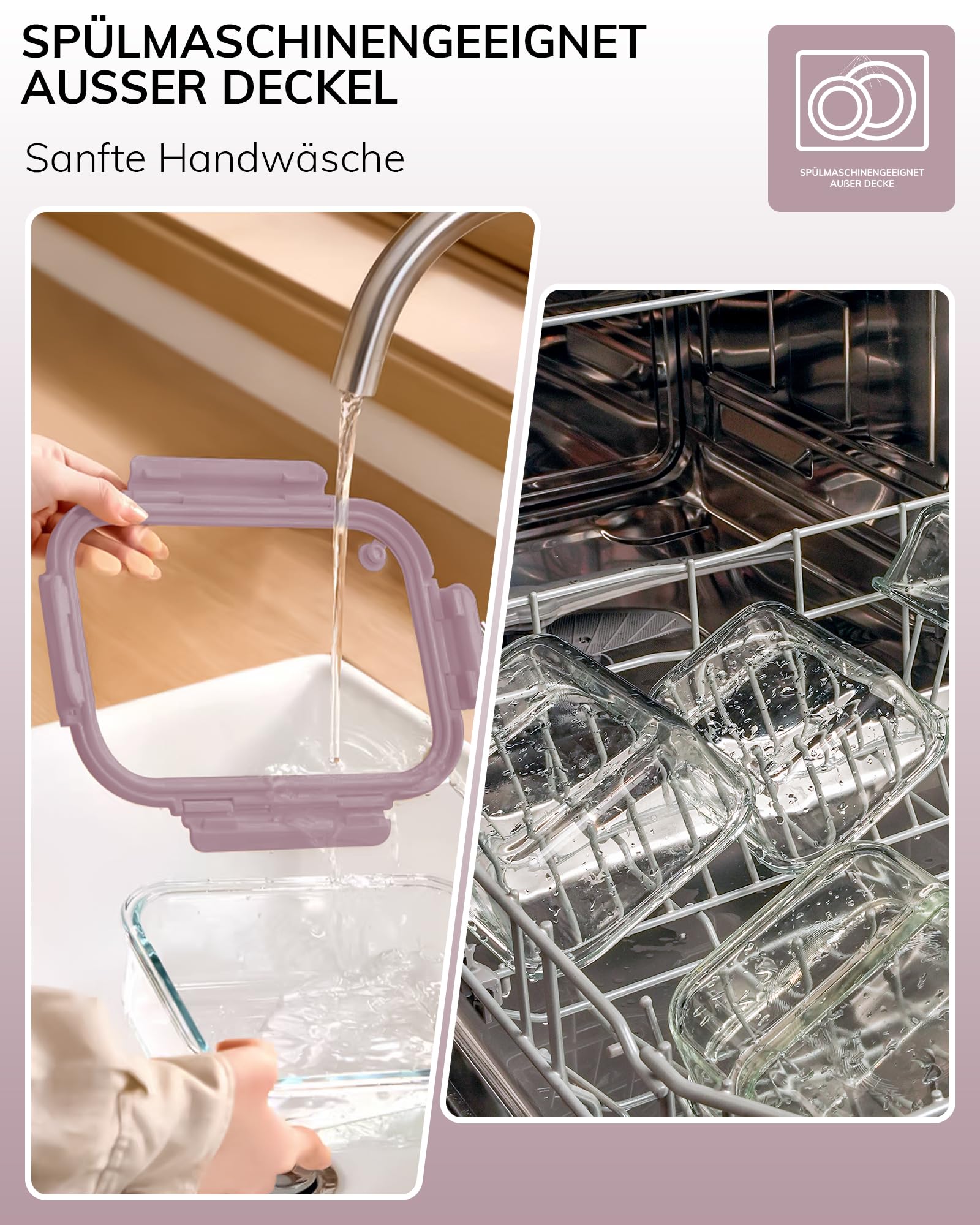 BOROHOUSE microwave-safe and oven-safe glass for versatile use