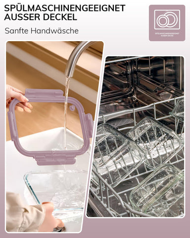 BOROHOUSE microwave-safe and oven-safe glass for versatile use