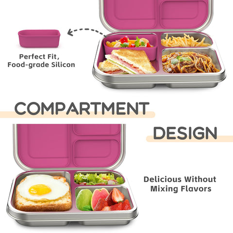 BOSEDSANG silicone container close-up reveals flexible seal for spill-free snacks