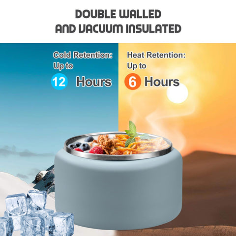 BOSEDSANG blue wide-mouth design makes filling and cleaning simple