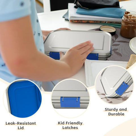 BOSEDSANG bento box with top-rack dishwasher-safe feature for easy cleanup.