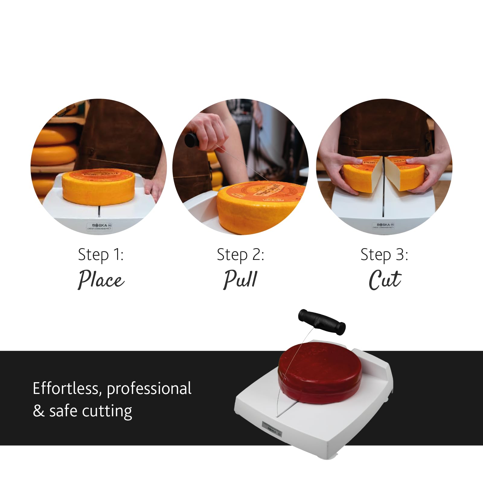 BOSKA Cheese Commander Pro easy clean design supports fast maintenance