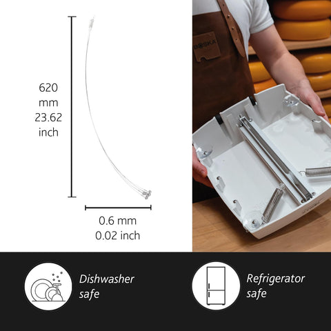 BOSKA Cheese Commander Pro ready in a kitchen for daily cheese prep