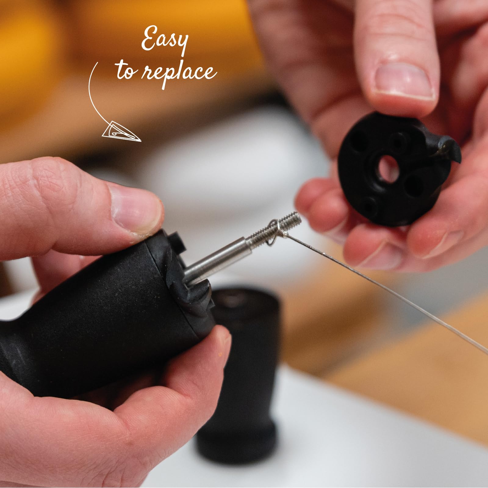 BOSKA Cheese Commander Pro packaging shows six replacement wires