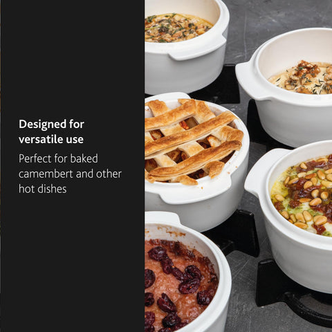 BOSKA tea light base provides ambient warmth under cheese.