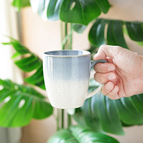 Bosmarlin ceramic mug dishwasher and microwave safe for easy cleanup