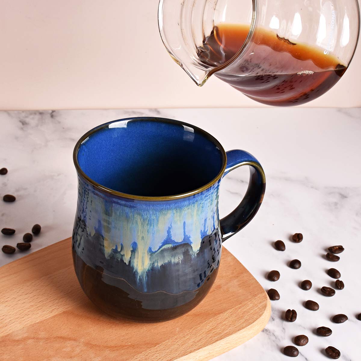 Bosmarlin mug is dishwasher and microwave safe for easy cleanup