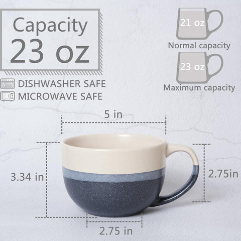 Bosmarlin multicolor coffee mug with handle—comfortable grip for long mornings.