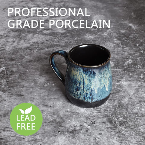 Bosmarlin round mug shape with comfortable handle for everyday use