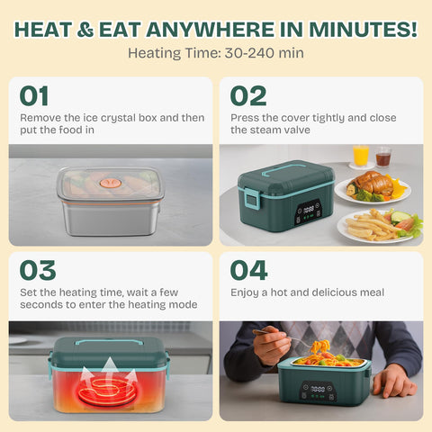 BOSPEWTSE leak-proof lid prevents spills during transport.