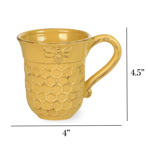 Boston International 13oz ceramic mug suitable for hot or cold drinks
