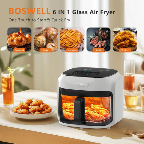 BOSWELL 360-degree circulation enables even browning every time