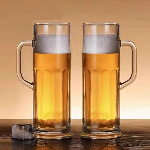 BothEarn long beer mug set for two for shared enjoyment.