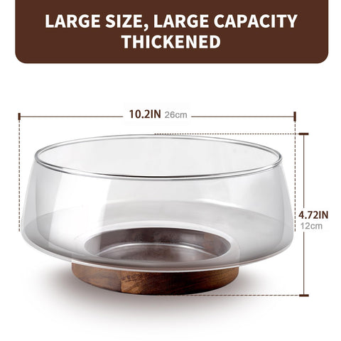 BOTOP acacia wood base detail highlights sturdy construction for everyday kitchen prep.
