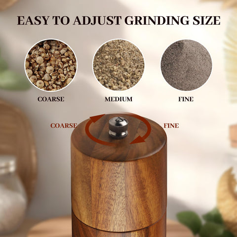 BOTOP dedicated acacia base stores grinders neatly, saving counter space